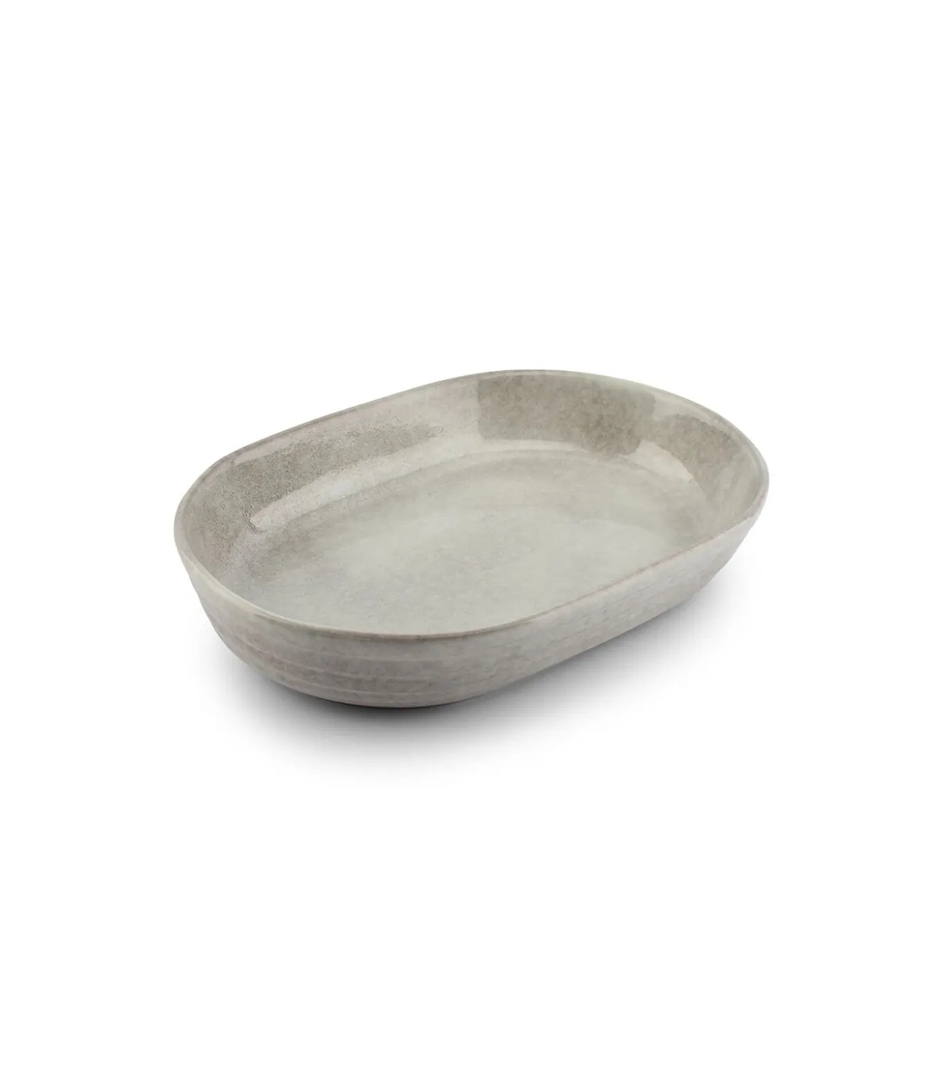 Ovenschaal 31x21,5xH5,5cm grijs Bake