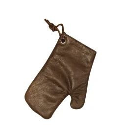 Ovenwant - (Volnerf) Leder - Bruin - Geschikt voor Barbecue - Incl. Geschenkdoos