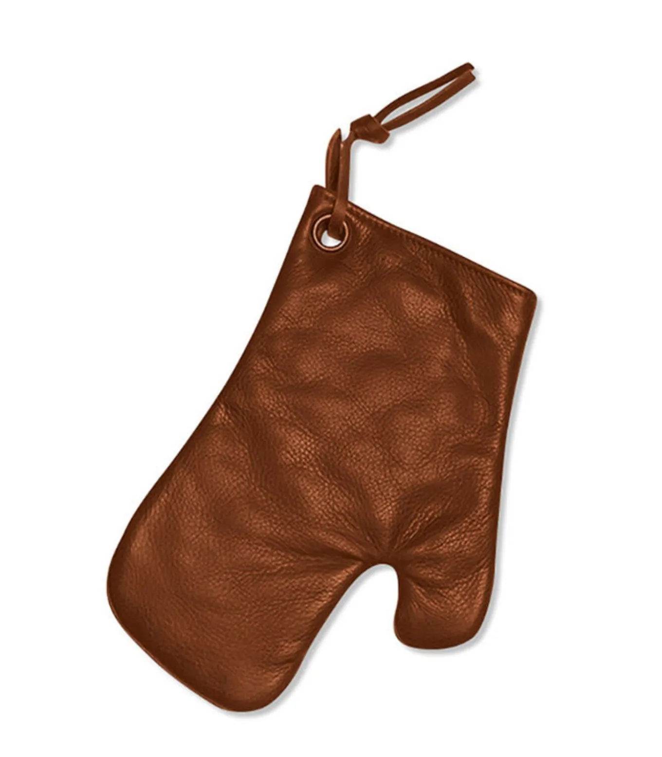 Ovenwant - (Volnerf) Leder - Classic Bruin - Geschikt voor Barbecue - Incl. Geschenkdoos