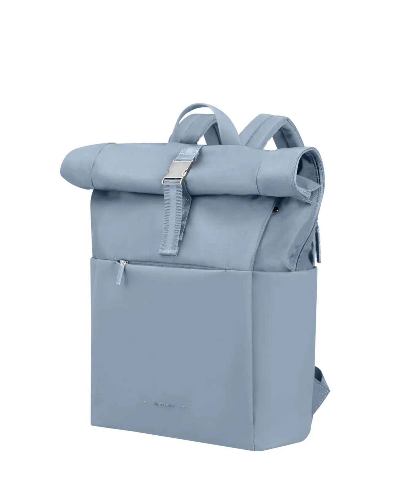 4Pack Laptop Rolltop Rugzak 15.6 inch 41 x 13,5 x 31,5 cm DUSTY BLUE