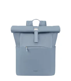 4Pack Laptop Rolltop Rugzak 15.6 inch 41 x 13,5 x 31,5 cm DUSTY BLUE