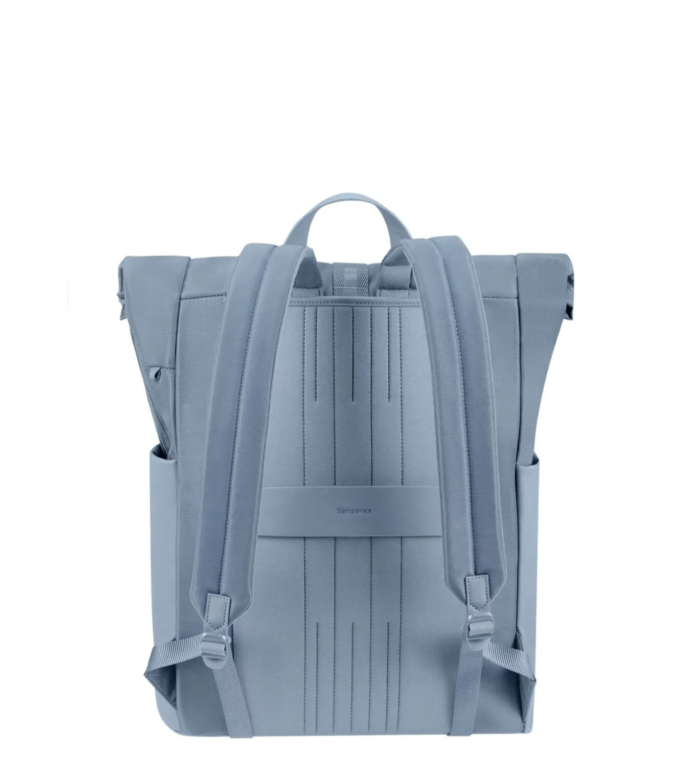 4Pack Laptop Rolltop Rugzak 15.6 inch 41 x 13,5 x 31,5 cm DUSTY BLUE