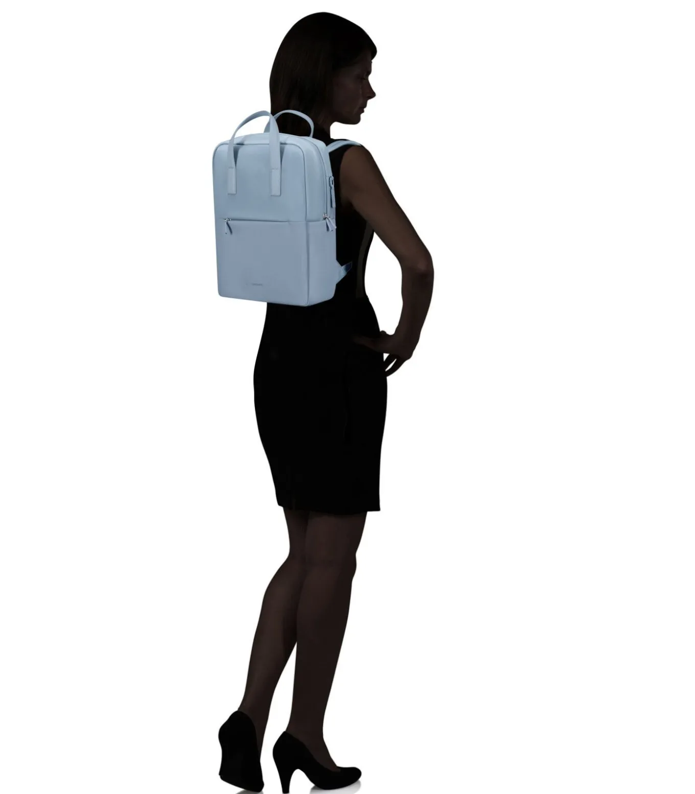 4Pack Laptop Rugzak 14 inch 37,5 x 11 x 27 cm DUSTY BLUE