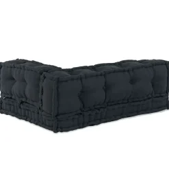 Pallet Sofa Kussen 3 pcs Antraciet Stof