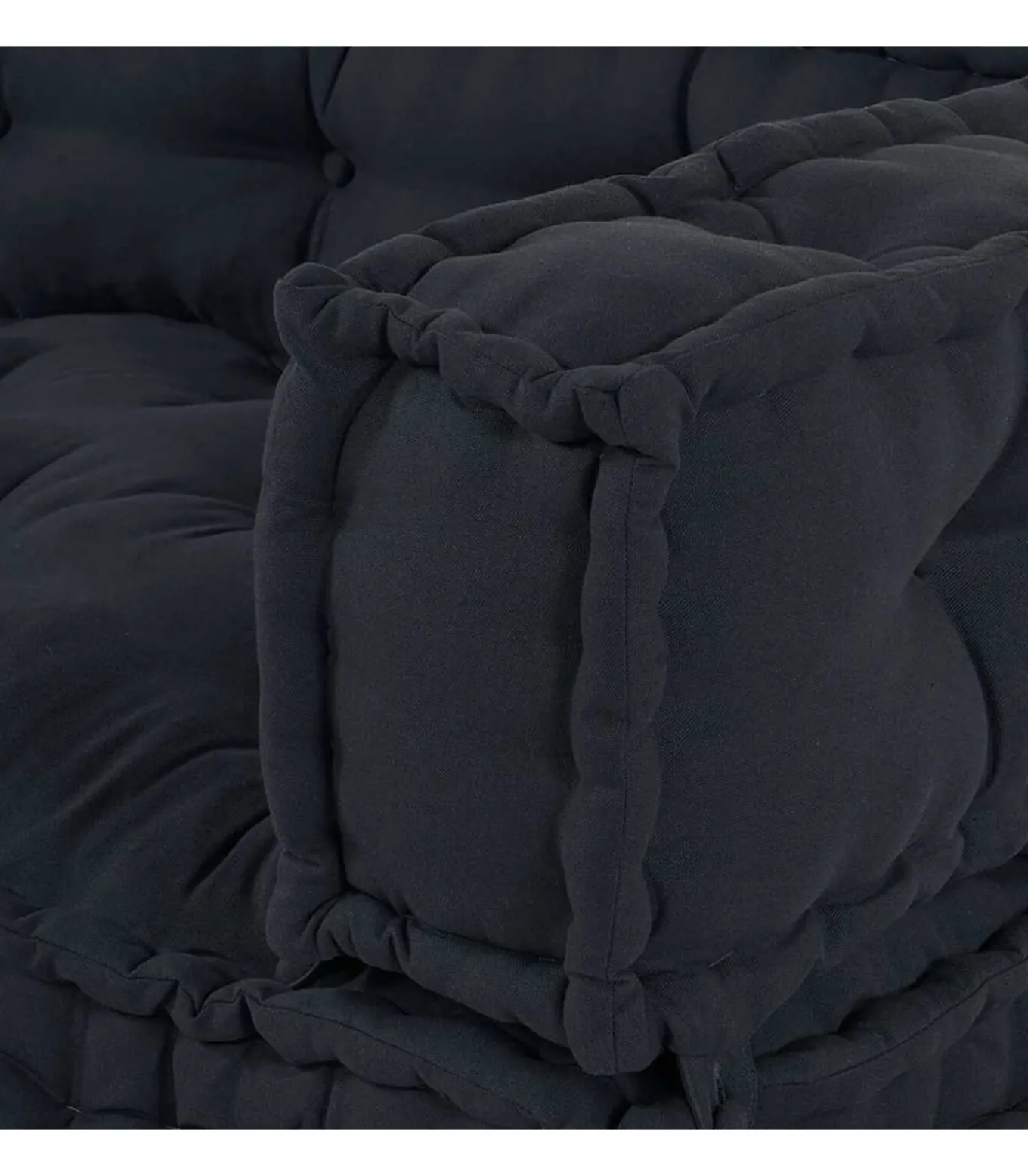 Pallet Sofa Kussen 3 pcs Antraciet Stof