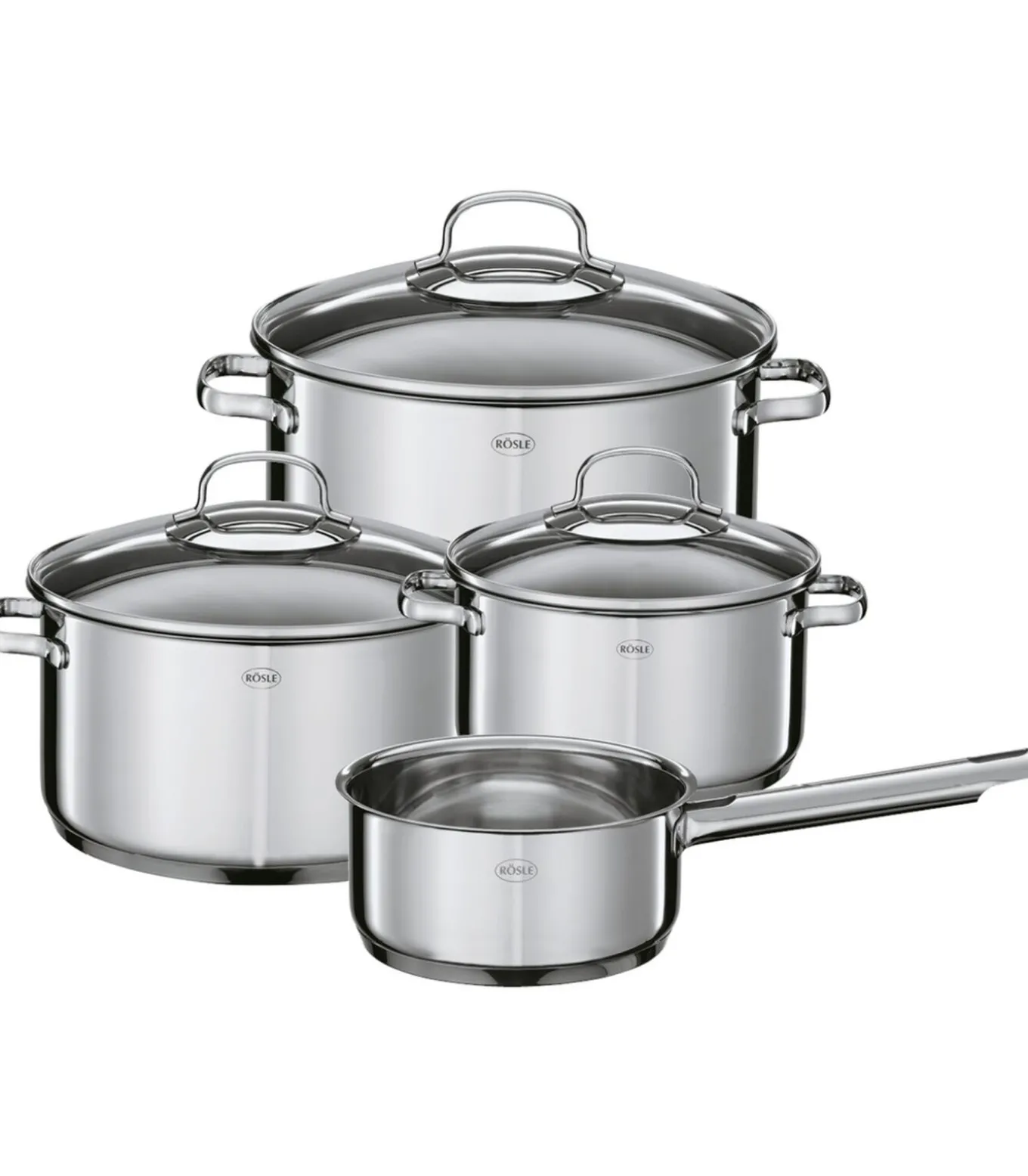 Pannenset Elegance - 4-Delig