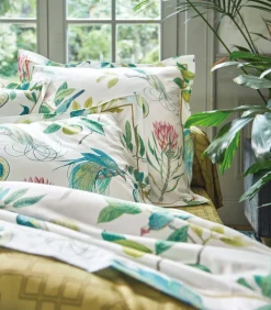 PARADESIA Ocre - Kussensloop Satijn katoen