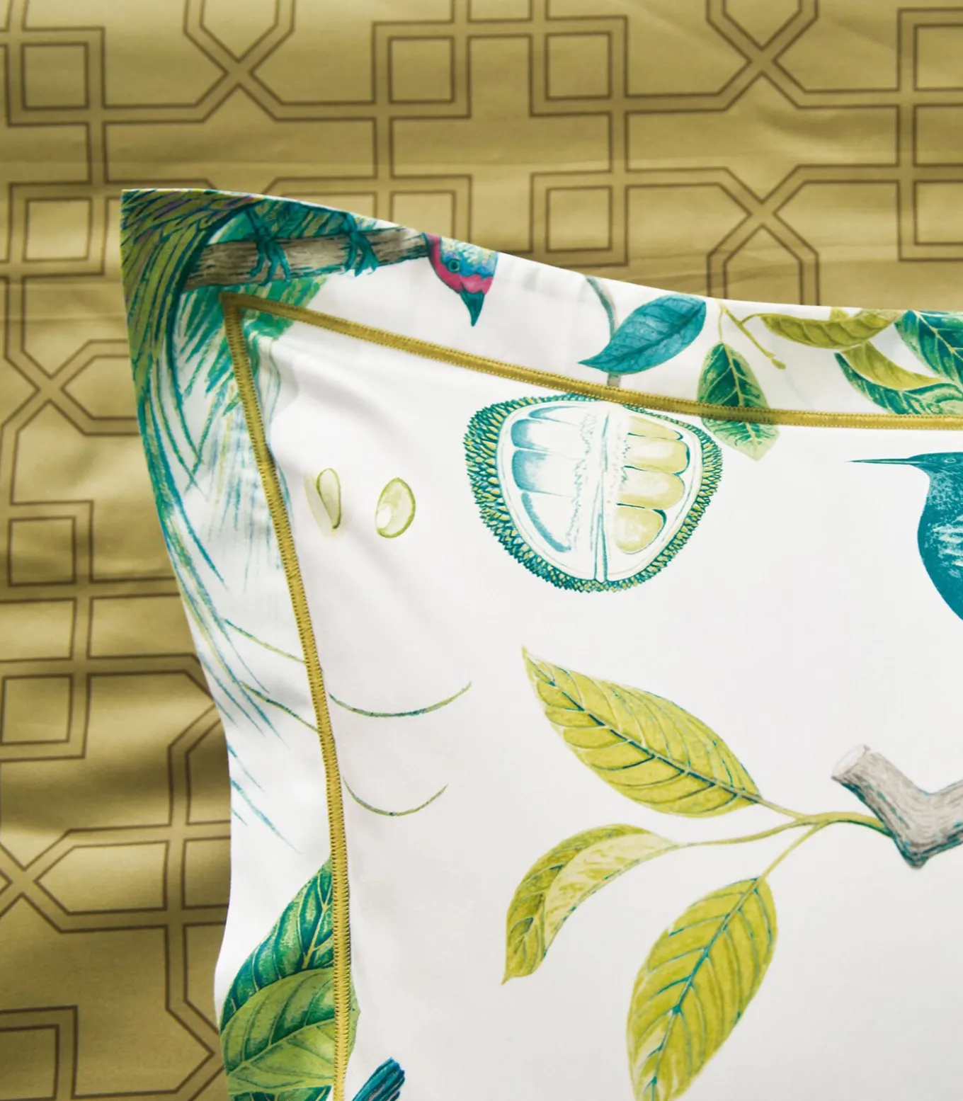 PARADESIA Ocre - Laken Satijn katoen