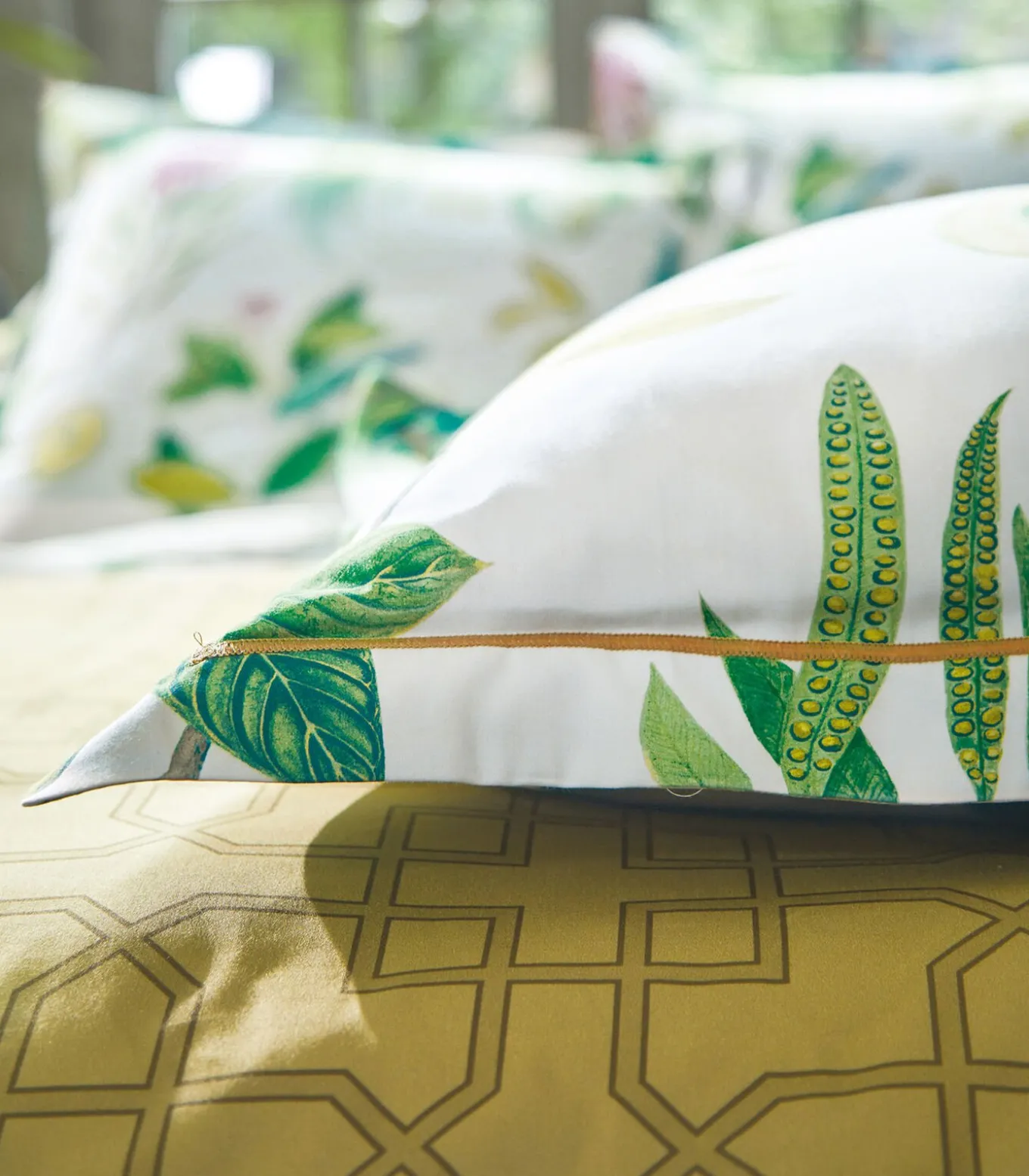 PARADESIA Ocre - Laken Satijn katoen