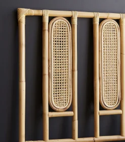 Paulette - Hoofdbord van gevlochten riet 160 cm