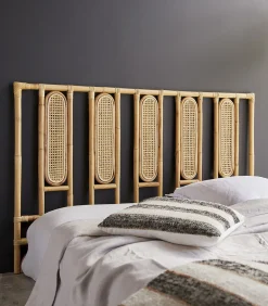 Paulette - Hoofdbord van gevlochten riet 160 cm