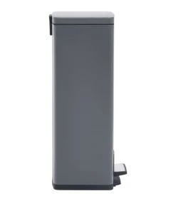 Pedaalemmer met anti-vingerafdruk 30 L RVS grijs