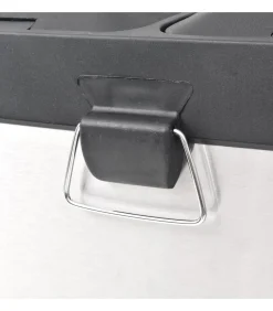 Pedaalemmer voor recycling 36 L roestvrij staal