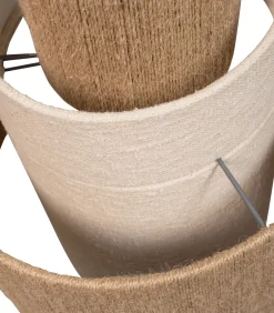 Pelle Hanglamp - Touw - Naturel - 56x38x38