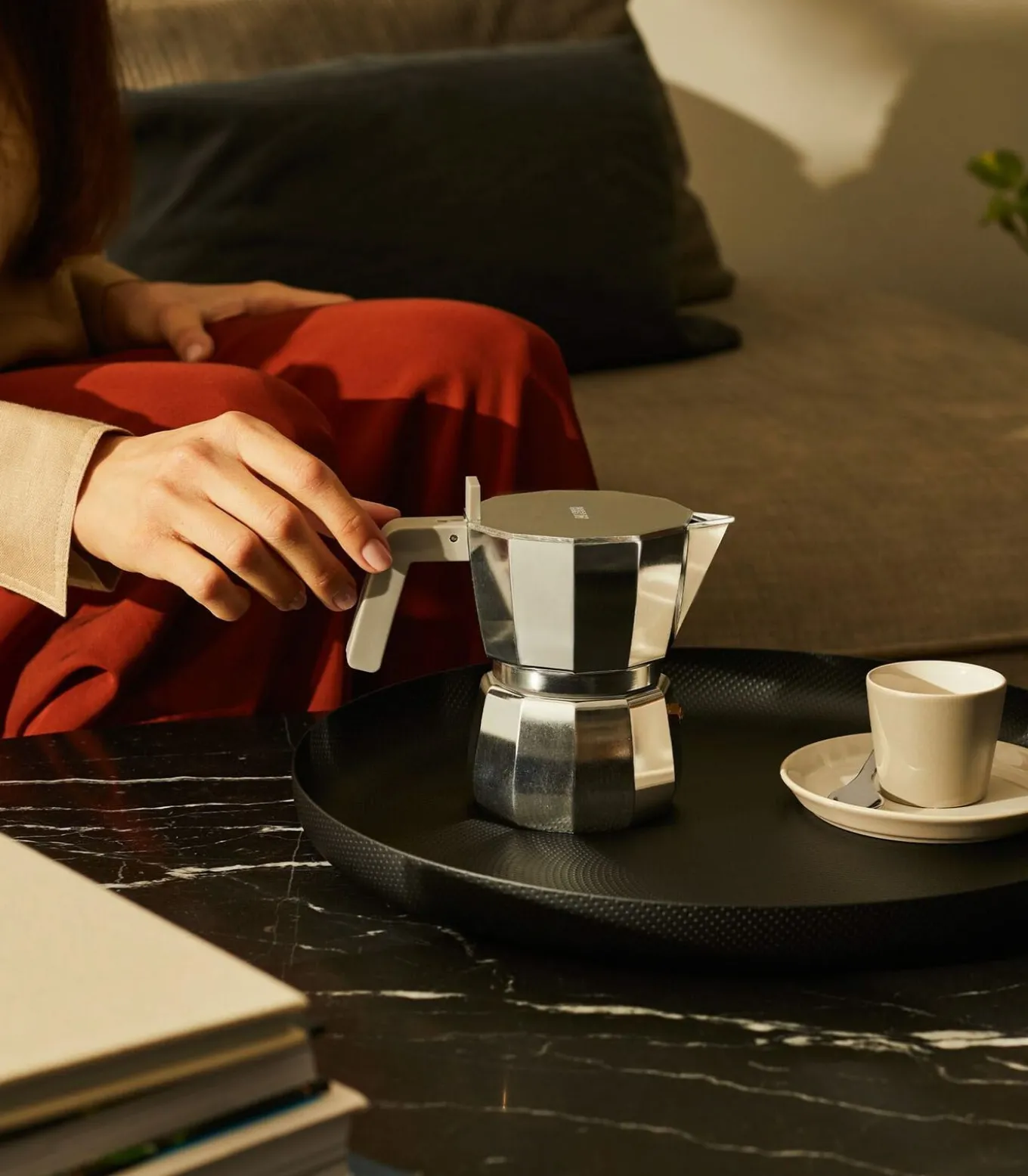 Percolator Moka - DC06/6 - 6 kops - door David Chipperfield