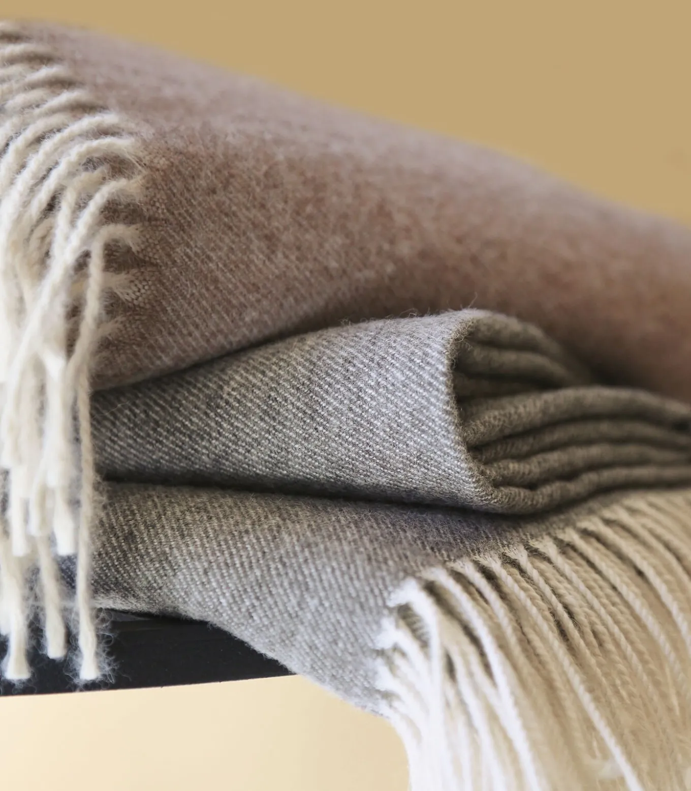 PEROU galet - Plaid Baby Alpaca