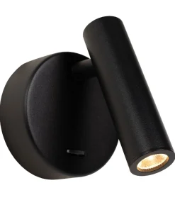 Pino - Wandlamp - Zwart