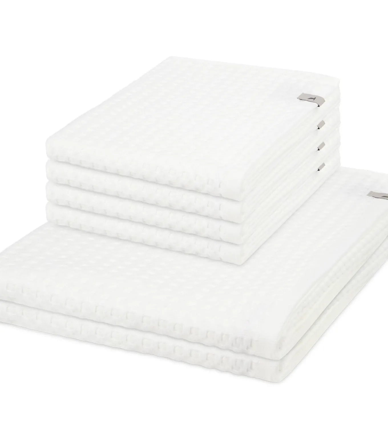 Piquee - 6-delige handdoeken set