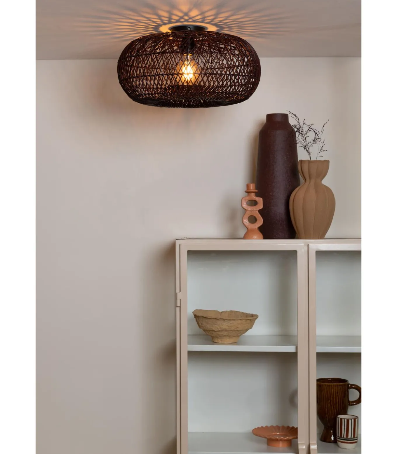 Plafonniere Arizona - Bordeaux - Ø50cm