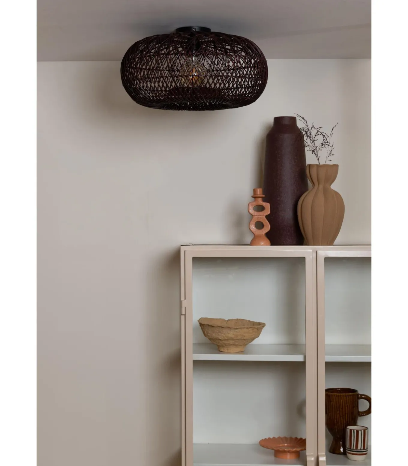 Plafonniere Arizona - Bordeaux - Ø50cm