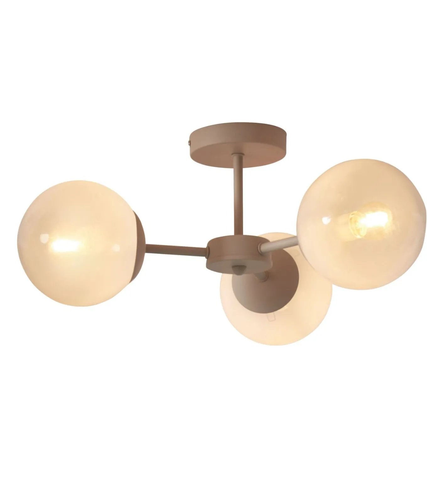 Plafonniere Aspen - Zand - 54x54x22.5cm