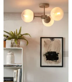 Plafonniere Aspen - Zand - 54x54x22.5cm