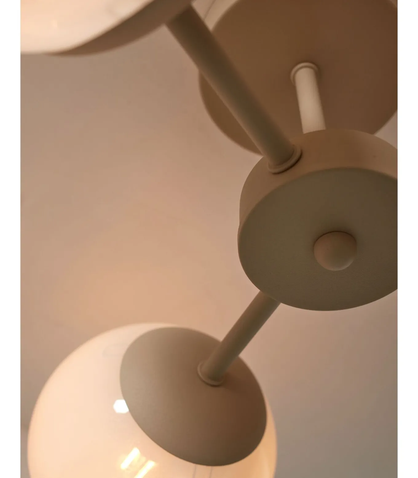 Plafonniere Aspen - Zand - 54x54x22.5cm