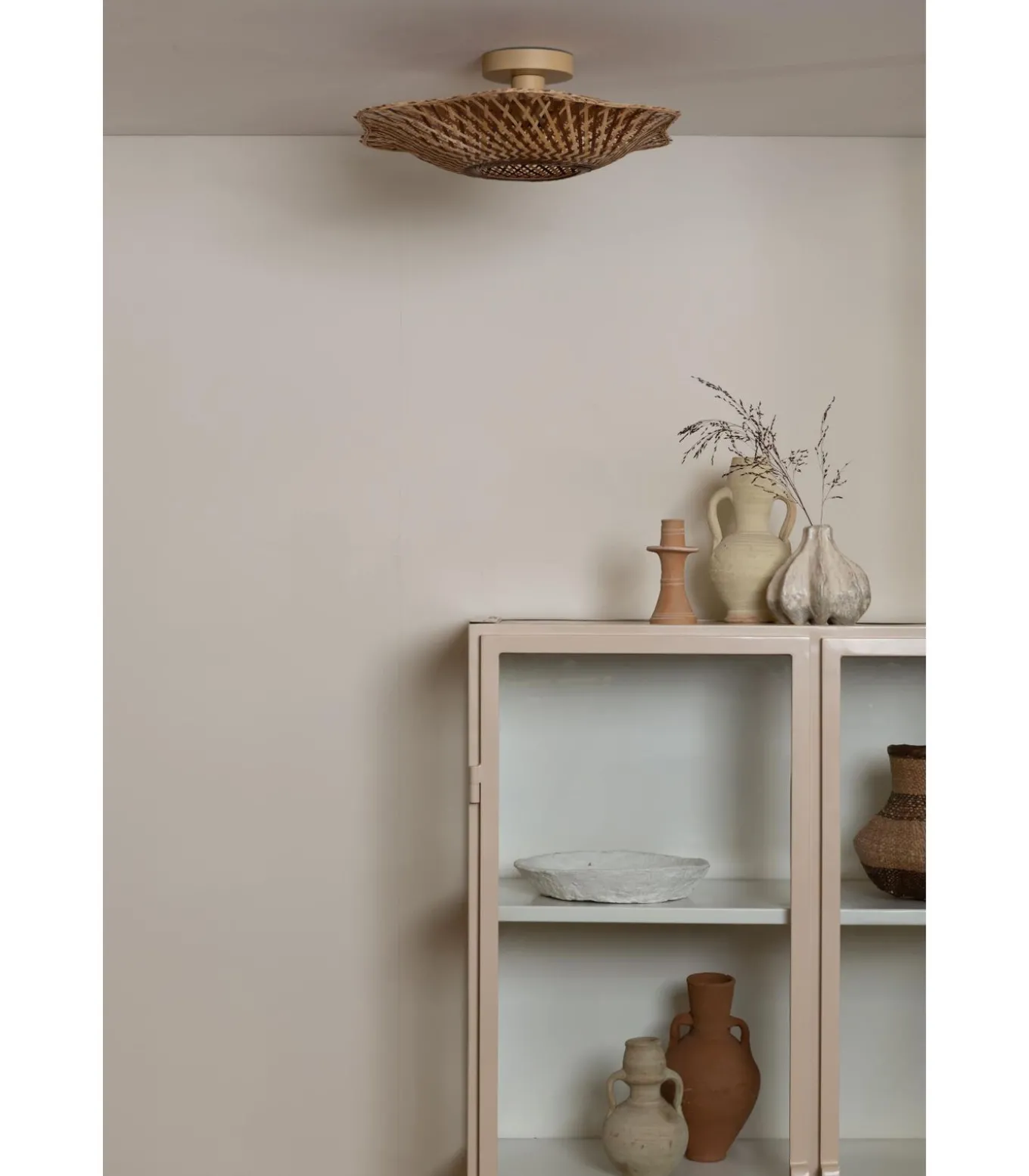 Plafonniere Madura - Naturel - Ø13cm