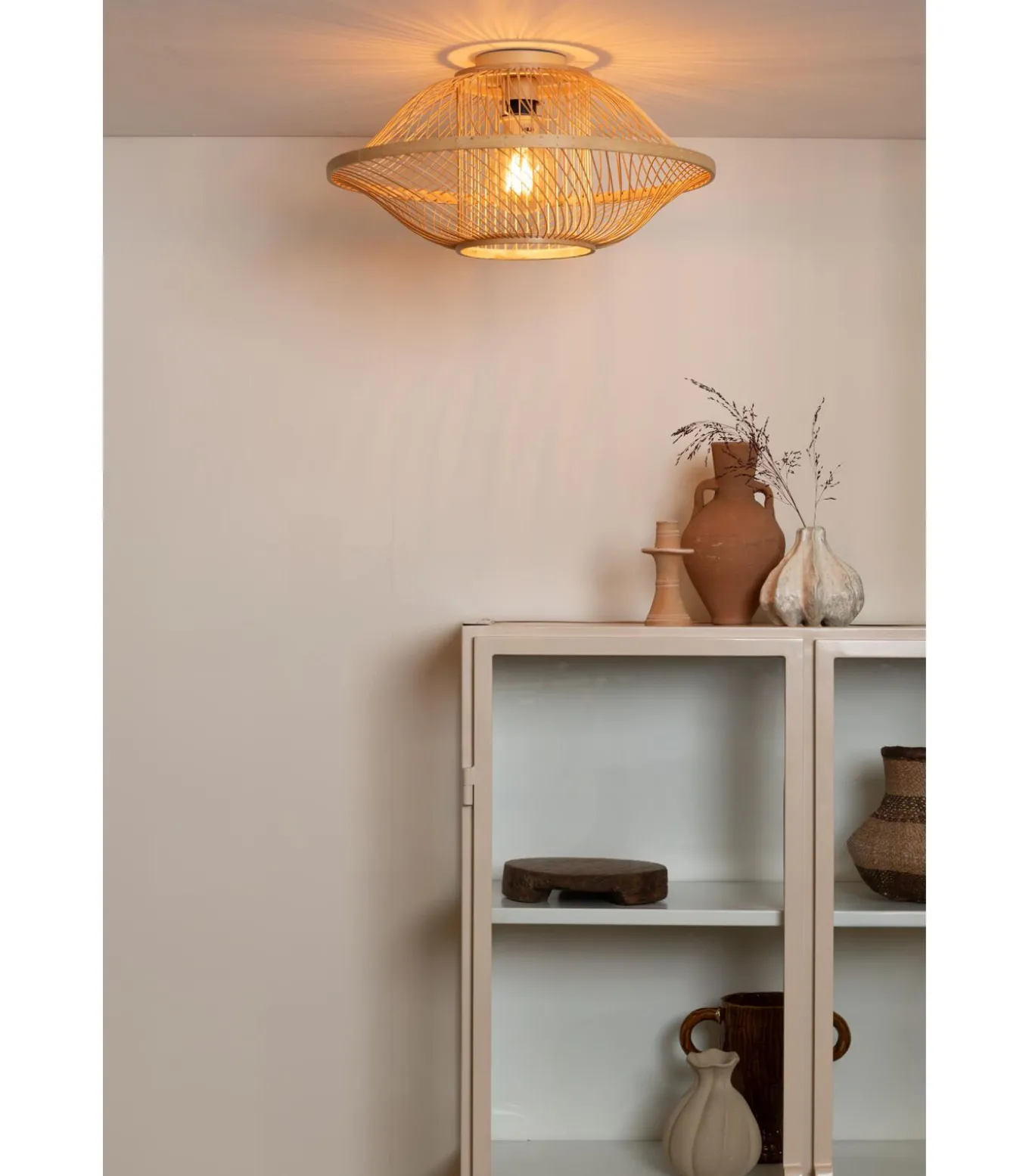 Plafonniere Maui - Naturel - Ø50cm