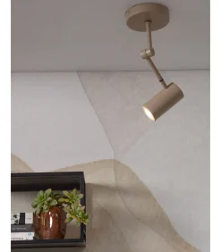 Plafonniere Montreux - Grijs - 11x6x28cm