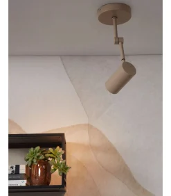 Plafonniere Montreux - Grijs - 11x6x28cm