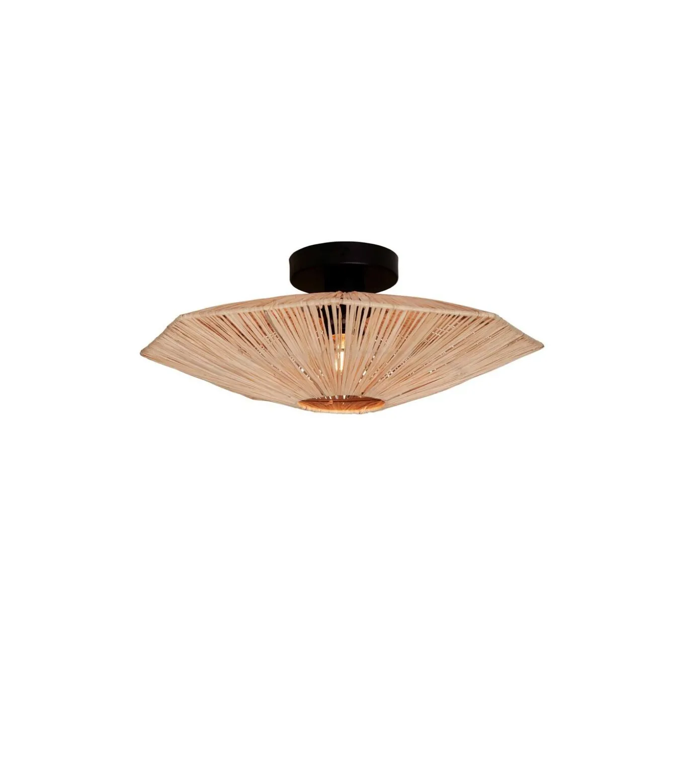 Plafonniere Panama - Naturel - 45x45x5cm