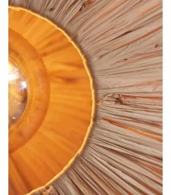 Plafonniere Panama - Naturel - 45x45x5cm