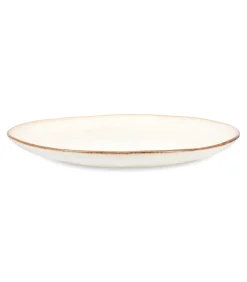 Plat bord 28cm coupe wit Artisan - (x4)