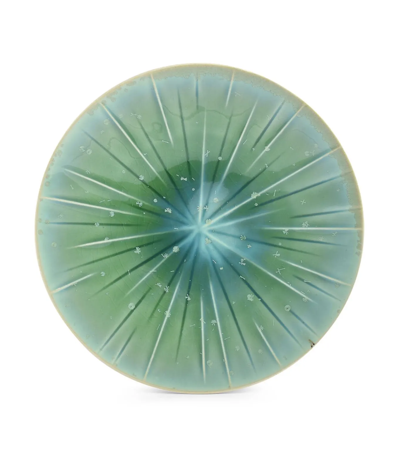 Plat bord 21cm turquoise Eclipse - (x4)