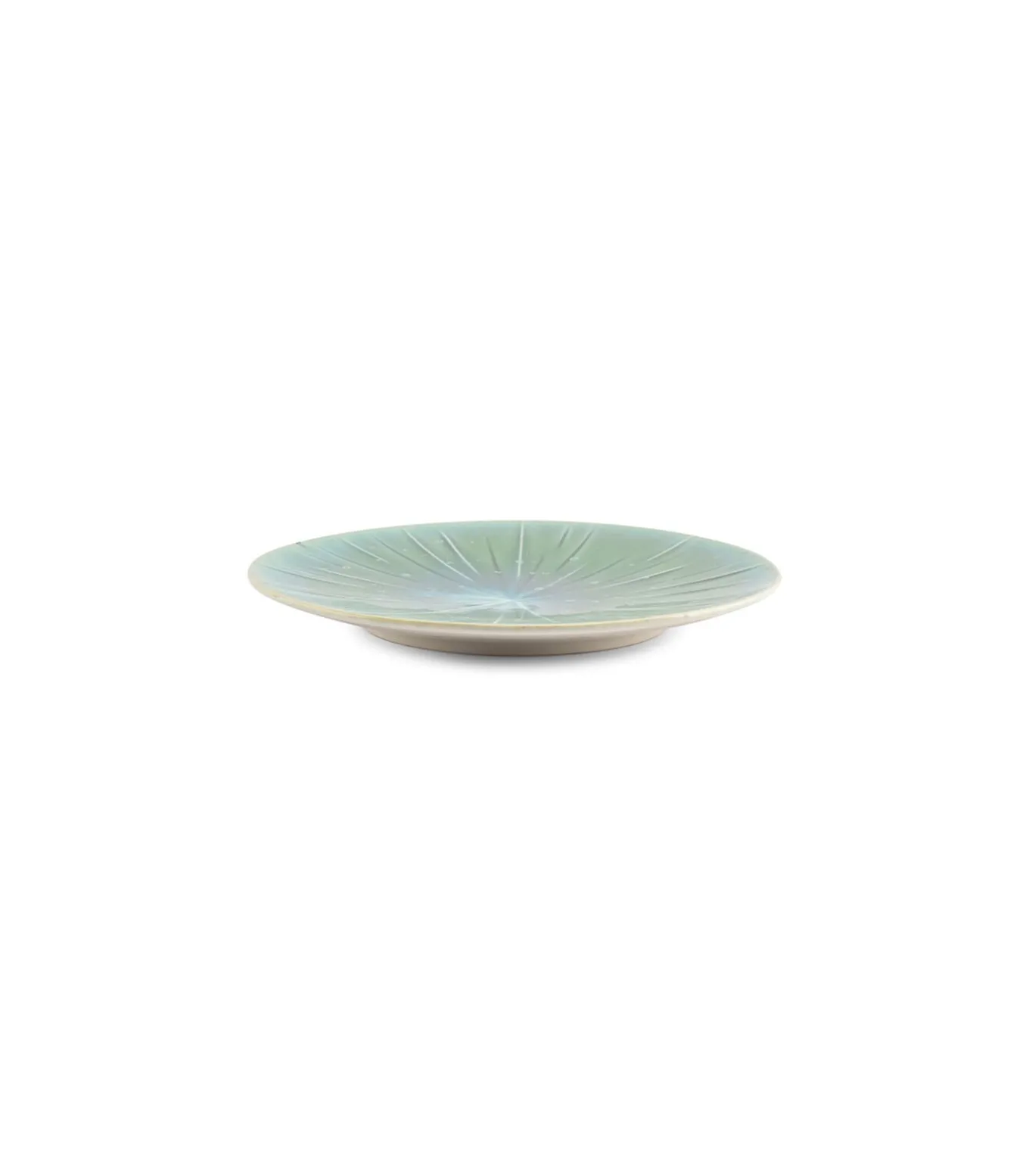 Plat bord 21cm turquoise Eclipse - (x4)