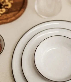Plat bord 20cm wit Fina - (x4)