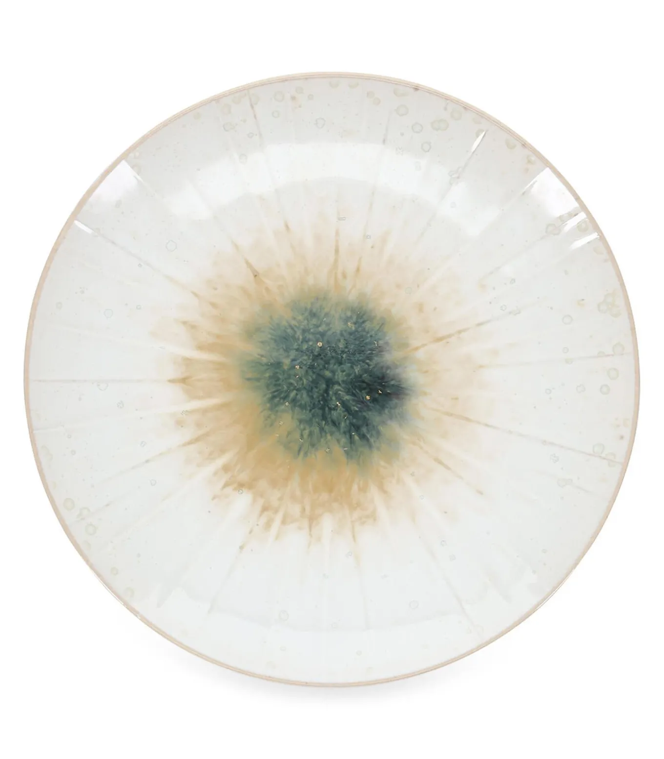 Plat bord 23,5xH3,5cm wit Eclipse - (x4)