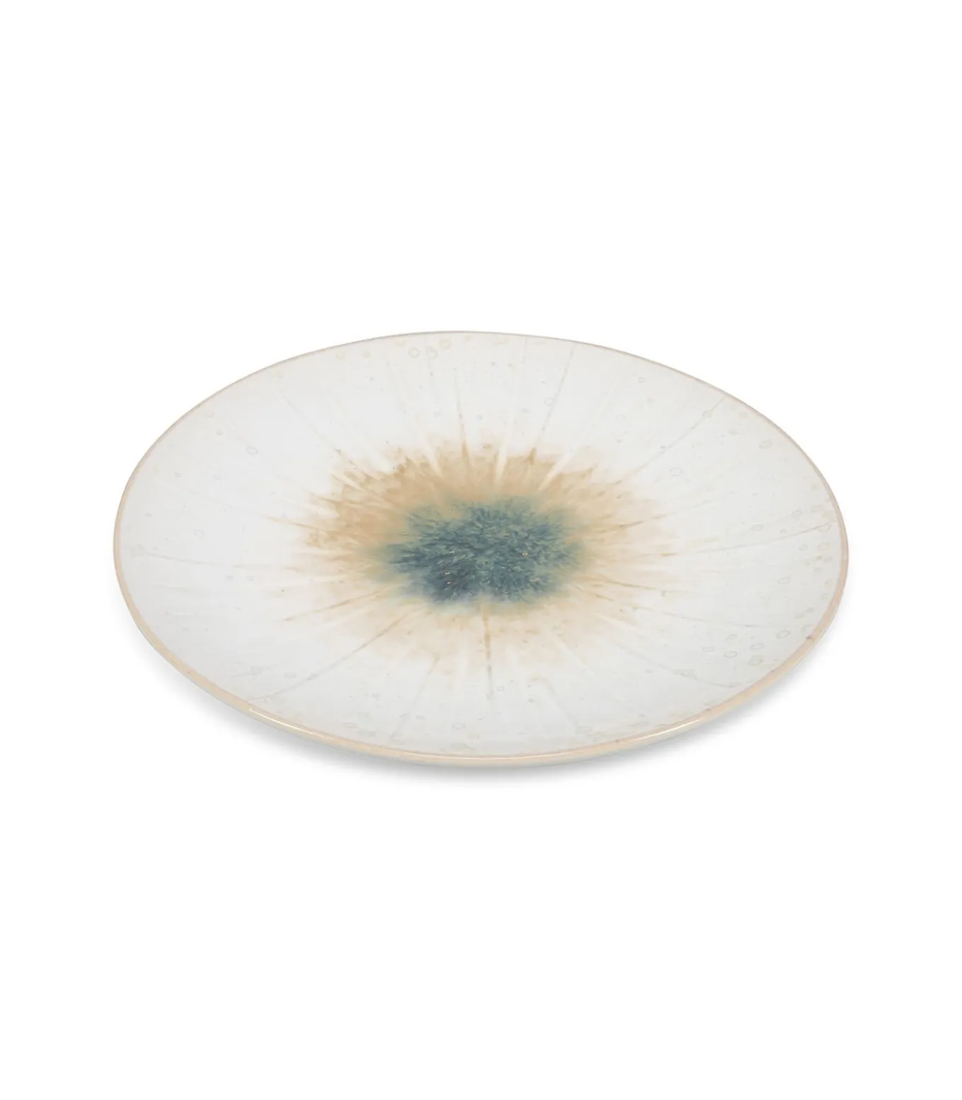 Plat bord 23,5xH3,5cm wit Eclipse - (x4)