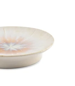 Plat bord 18xH3,5cm wit Eclipse - (x4)