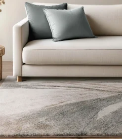 Platgeweven tapijt woonkamer en slaapkamer PHANTOM