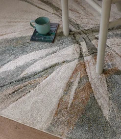 Platgeweven tapijt woonkamer en slaapkamer PHANTOM