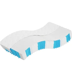Pocketveringmatras middelhard-hard 90x190 cm Single Size