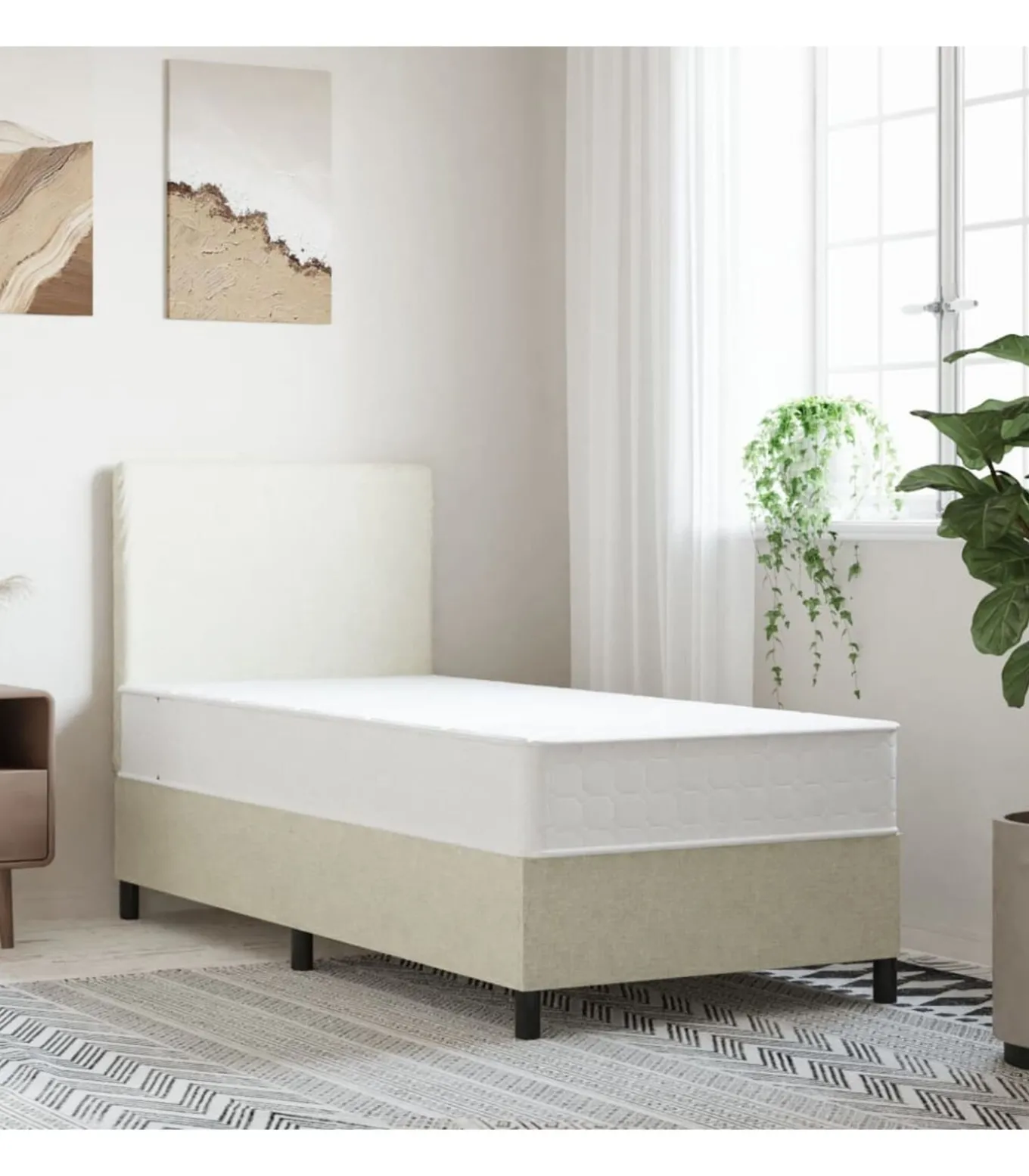 Pocketveringmatras middelhard-hard 70x200 cm