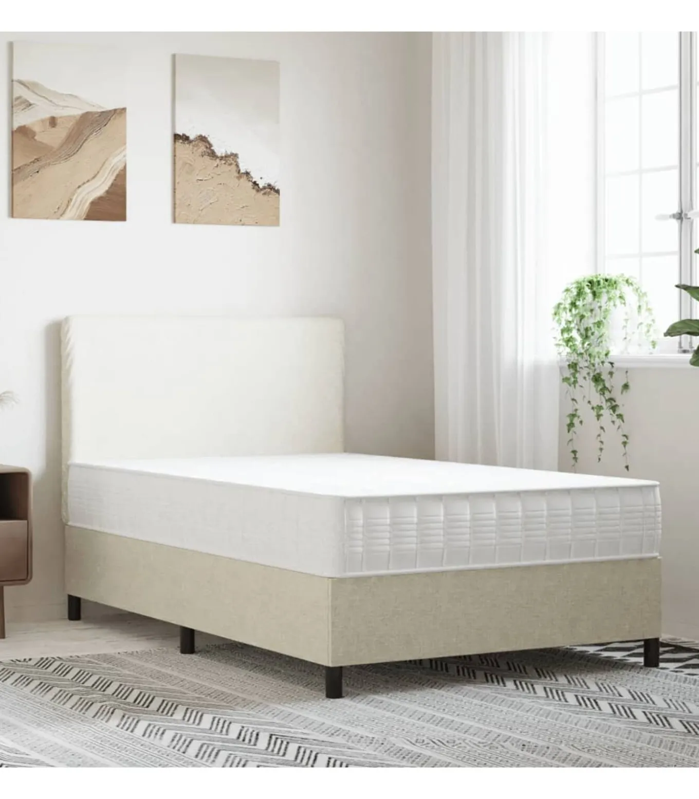 Pocketveringmatras middelhard-hard 140x190 cm