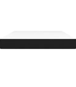 Pocketveringmatras 140x200x20 cm stof zwart