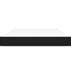 Pocketveringmatras 140x190x20 cm stof zwart