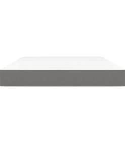 Pocketveringmatras 140x200x20 cm stof donkergrijs