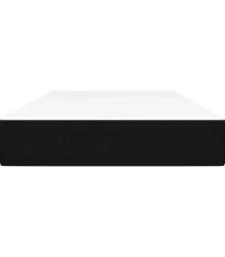 Pocketveringmatras 80x200x20 cm stof zwart