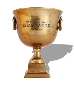 Prijzenbeker champagnekoeler koperbruin
